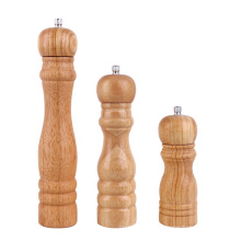 kitchen 6 inch 8 inch 10 inch manual wood salt and pepper mills